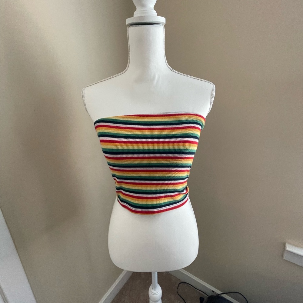 American Eagle women’s xs strapless crop top